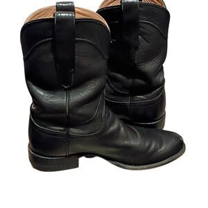 Tecovas "The Johnny" Men's Boot Size 8 D Black Leather